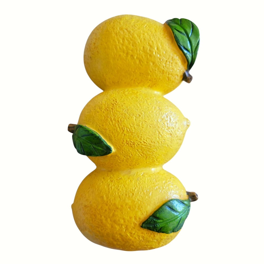 Dabney Lee Yellow Lemon Stack Decor